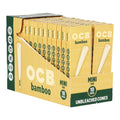 OCB Unbleached Bamboo Pre-Rolled Cones | 24pk Display